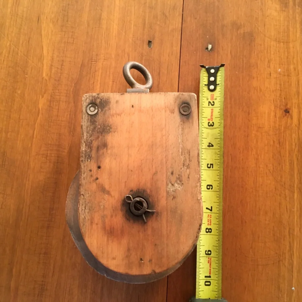 Decorative Wooden Pulley
